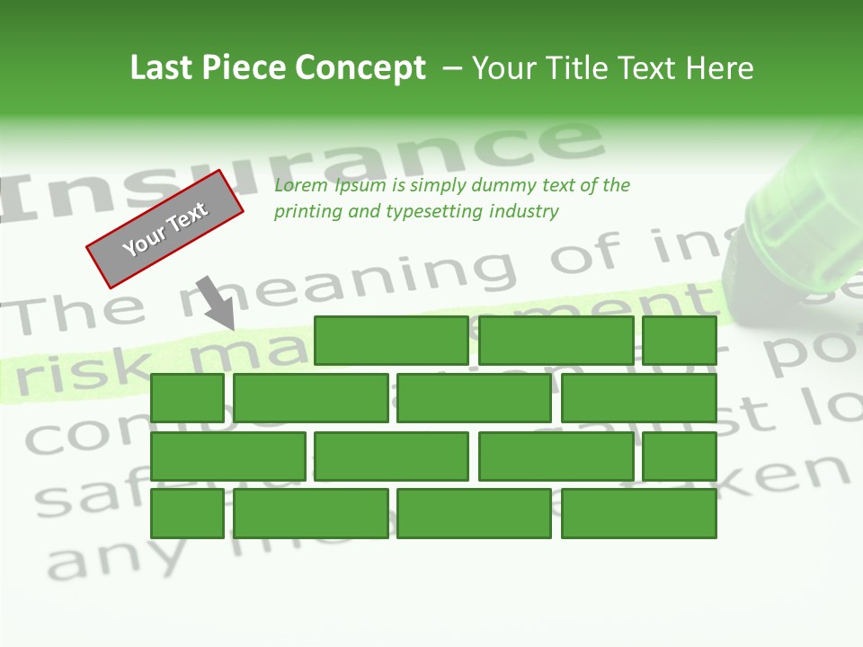 Financial Risky Caution PowerPoint Template