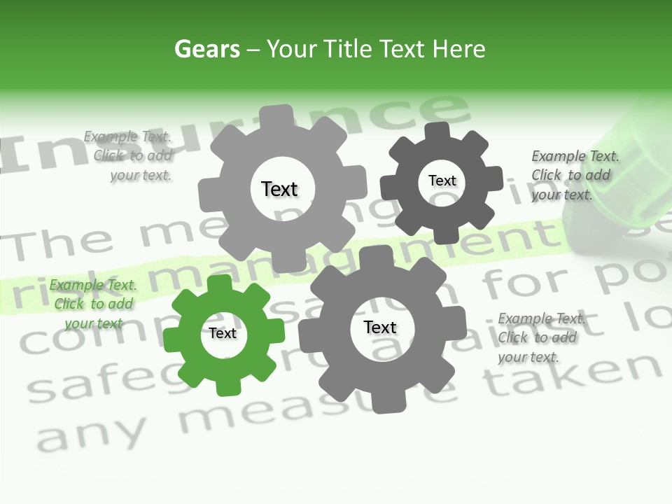 Financial Risky Caution PowerPoint Template