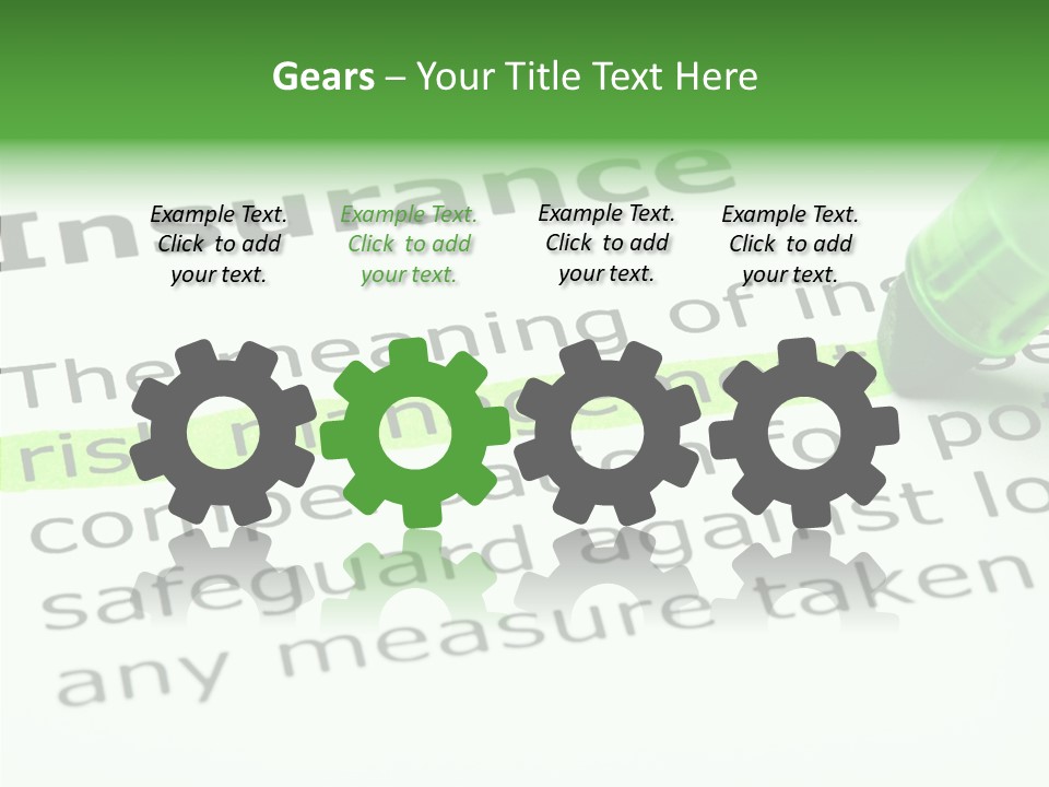 Financial Risky Caution PowerPoint Template