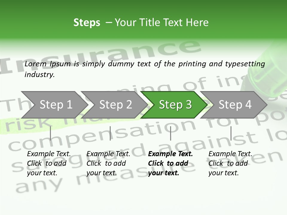 Financial Risky Caution PowerPoint Template