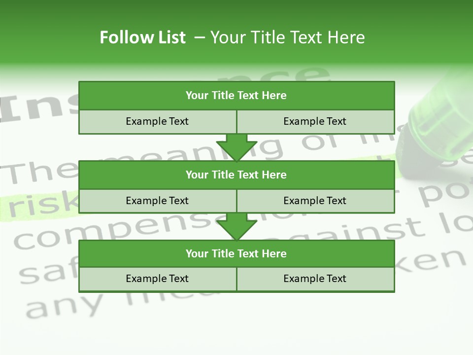 Financial Risky Caution PowerPoint Template
