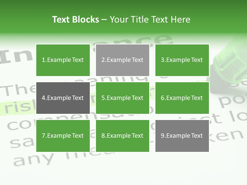 Financial Risky Caution PowerPoint Template