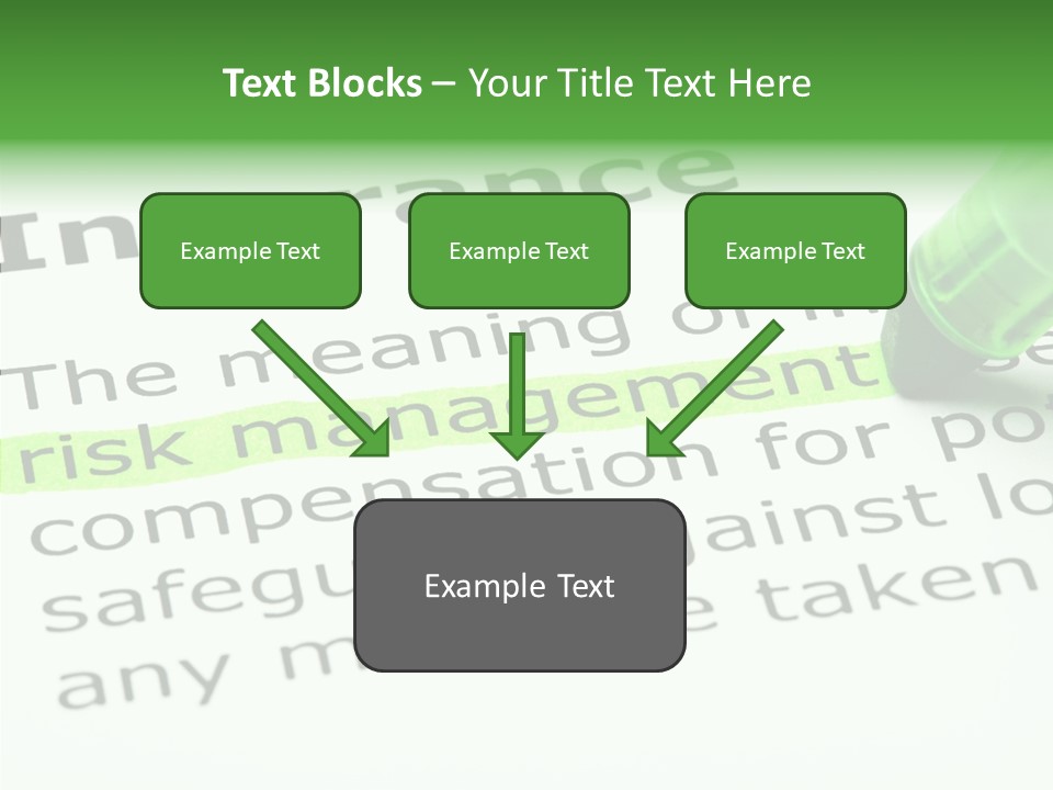 Financial Risky Caution PowerPoint Template