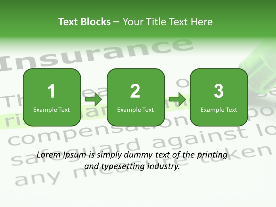 Financial Risky Caution PowerPoint Template