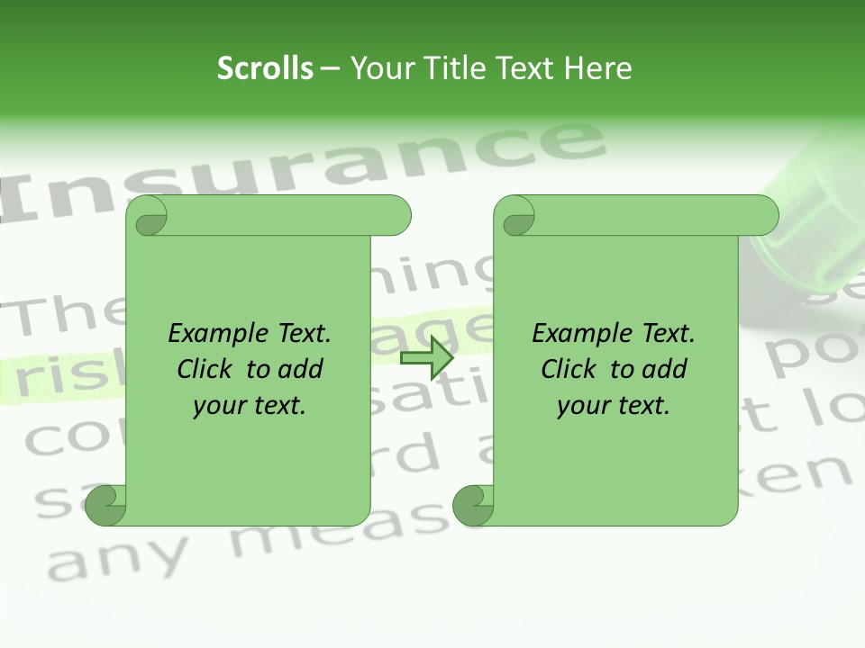 Financial Risky Caution PowerPoint Template
