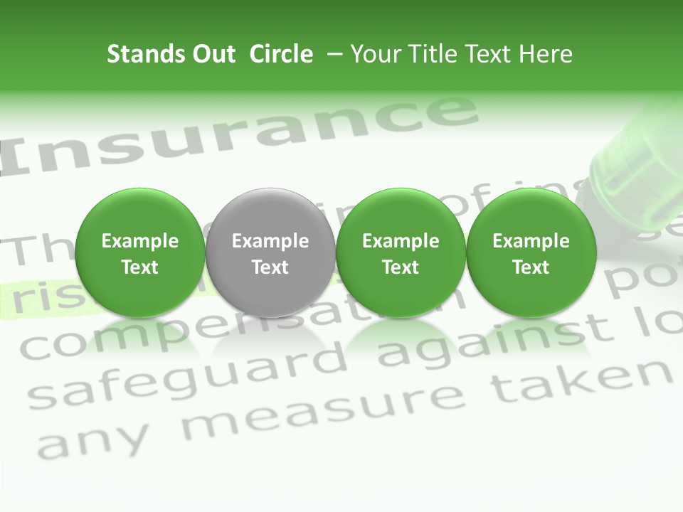 Financial Risky Caution PowerPoint Template