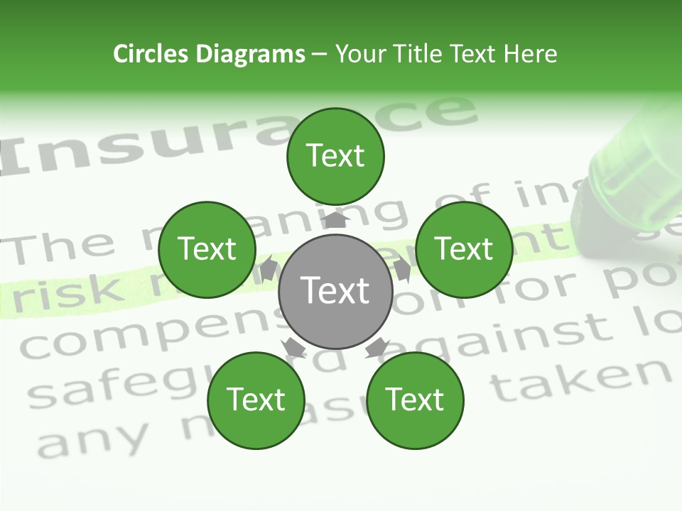 Financial Risky Caution PowerPoint Template