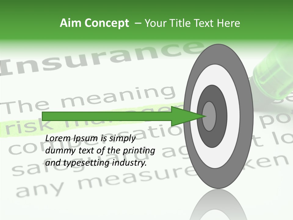 Financial Risky Caution PowerPoint Template