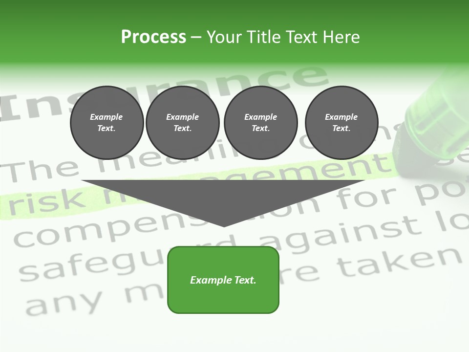 Financial Risky Caution PowerPoint Template