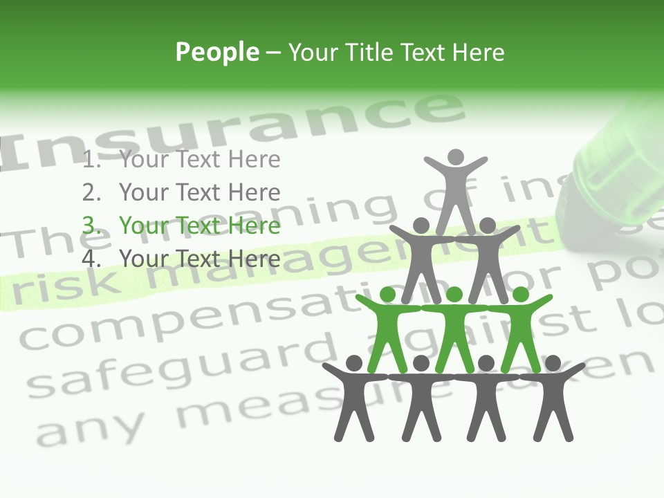 Financial Risky Caution PowerPoint Template