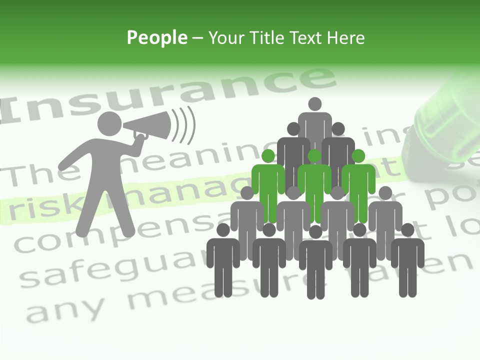 Financial Risky Caution PowerPoint Template