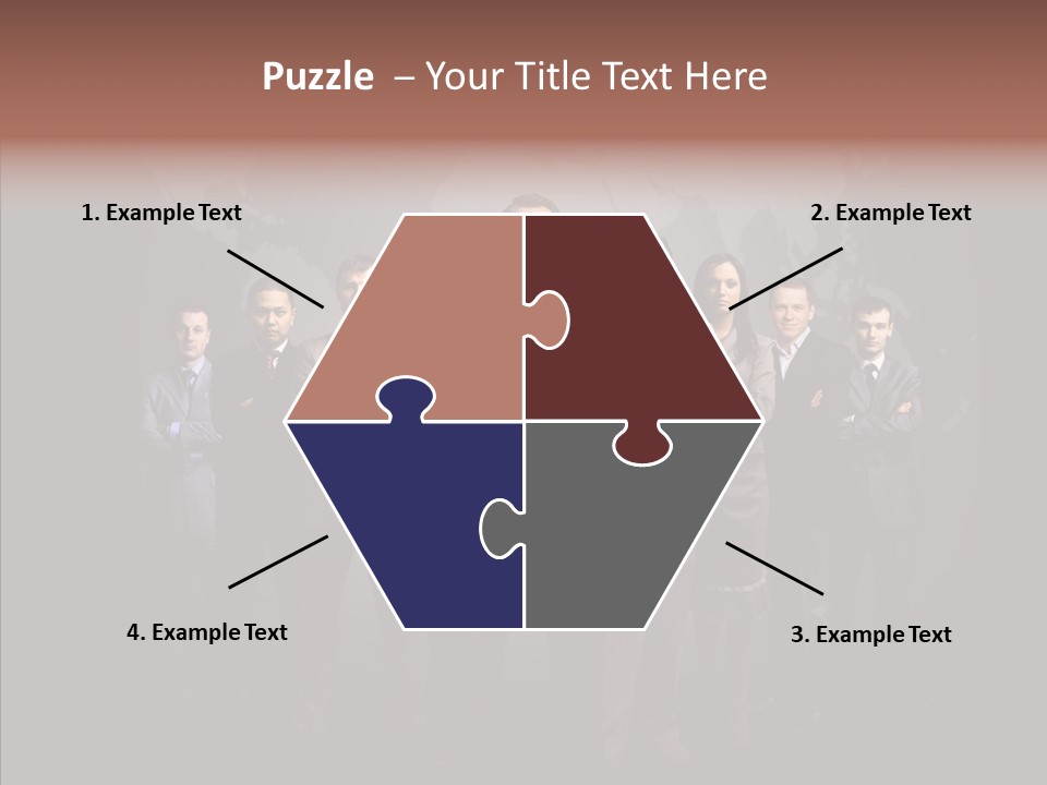 Staff Map Earth PowerPoint Template