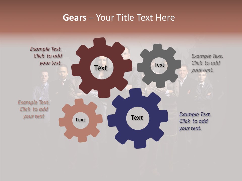 Staff Map Earth PowerPoint Template