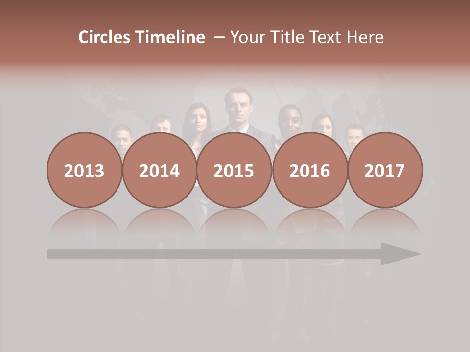 Staff Map Earth PowerPoint Template