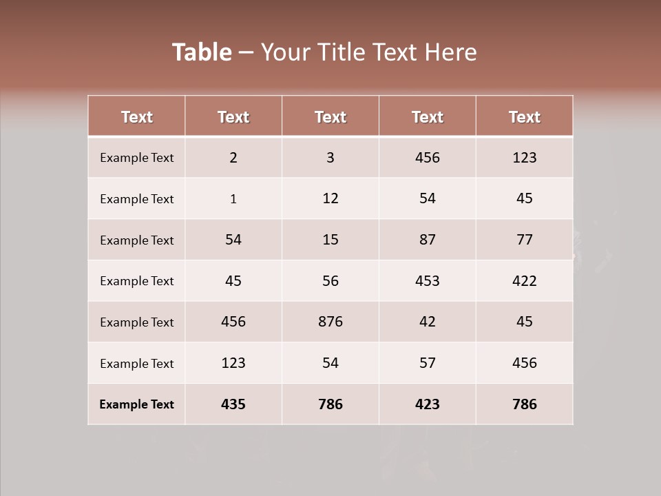 Staff Map Earth PowerPoint Template