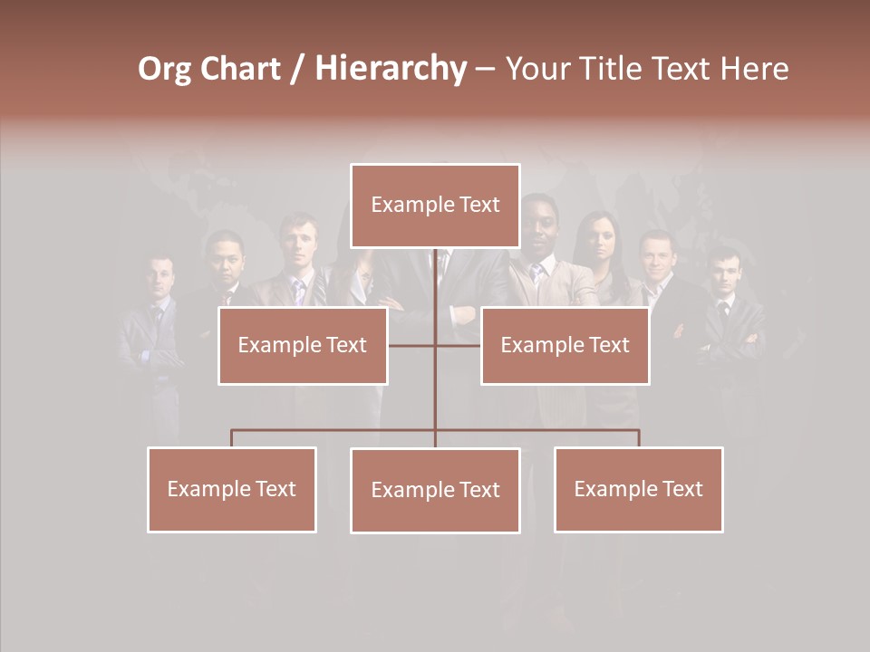 Staff Map Earth PowerPoint Template