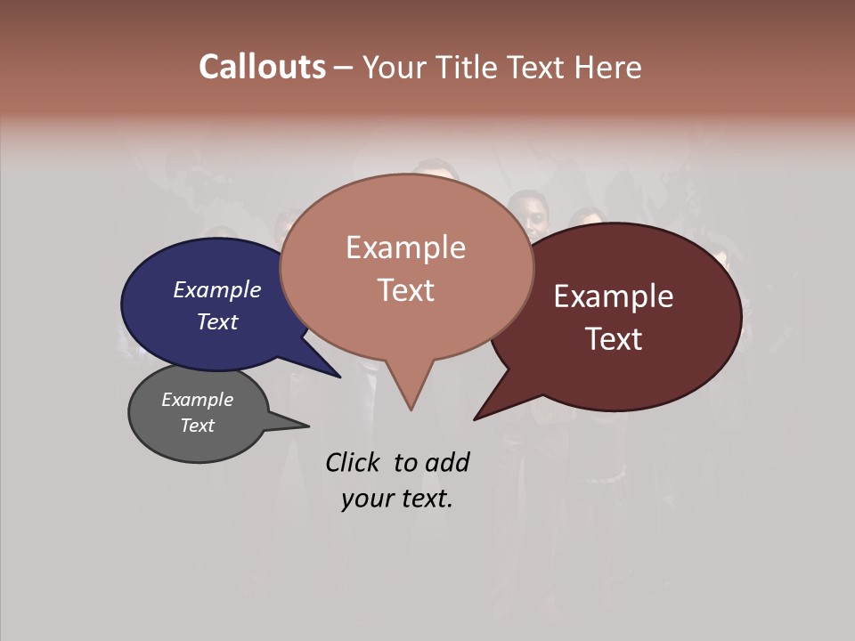 Staff Map Earth PowerPoint Template