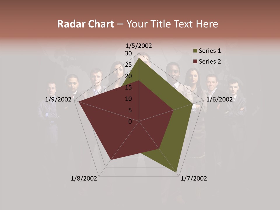 Staff Map Earth PowerPoint Template