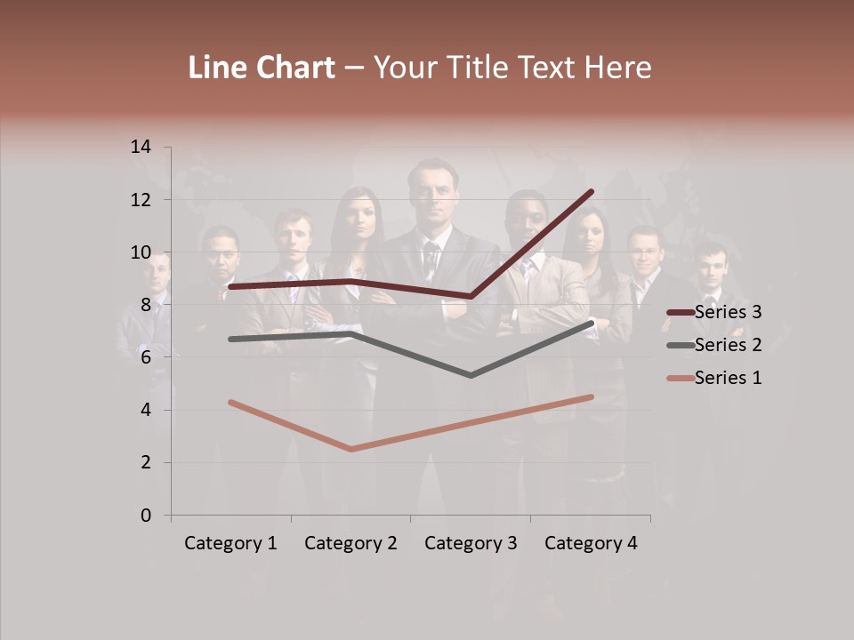 Staff Map Earth PowerPoint Template