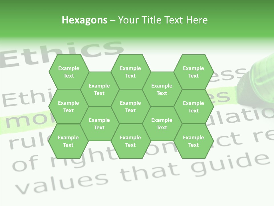 Moral Honesty Rightful PowerPoint Template