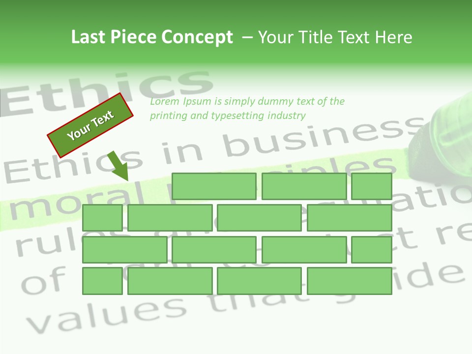 Moral Honesty Rightful PowerPoint Template