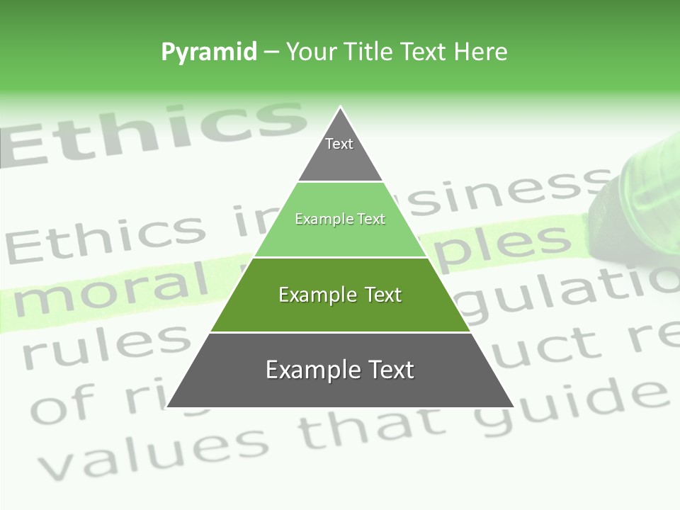 Moral Honesty Rightful PowerPoint Template