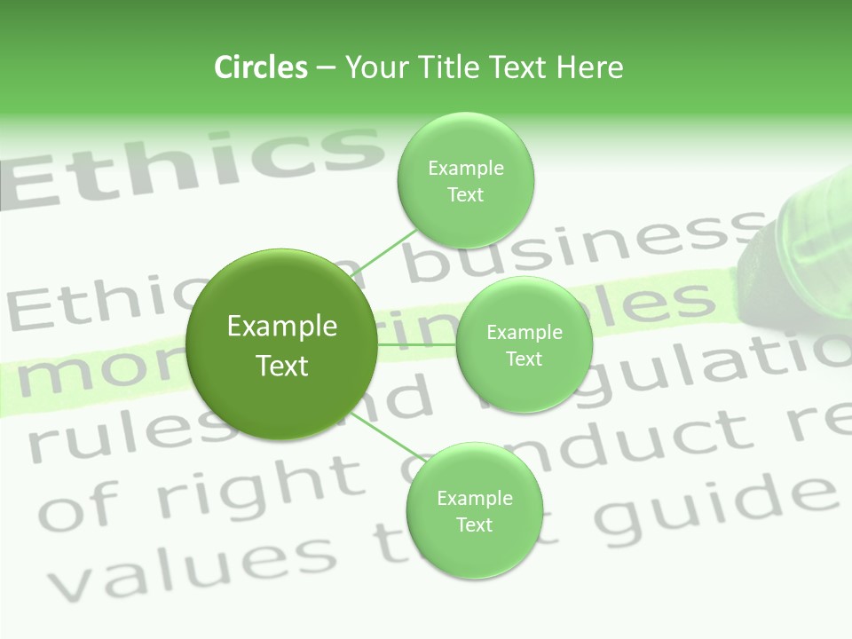 Moral Honesty Rightful PowerPoint Template