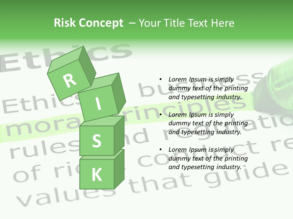 Moral Honesty Rightful PowerPoint Template