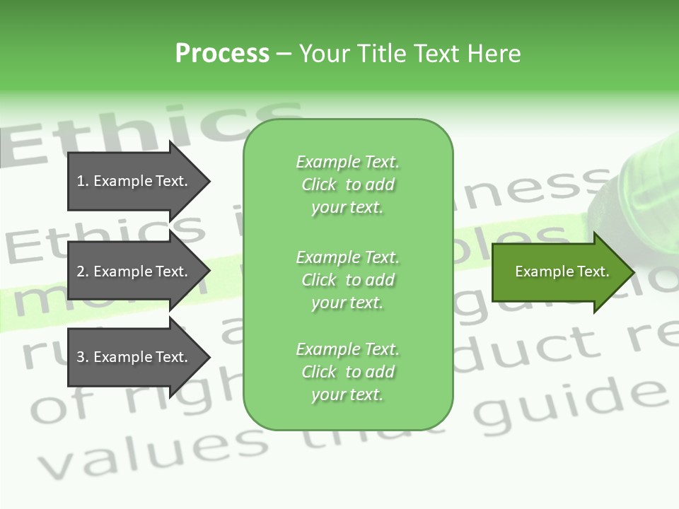 Moral Honesty Rightful PowerPoint Template