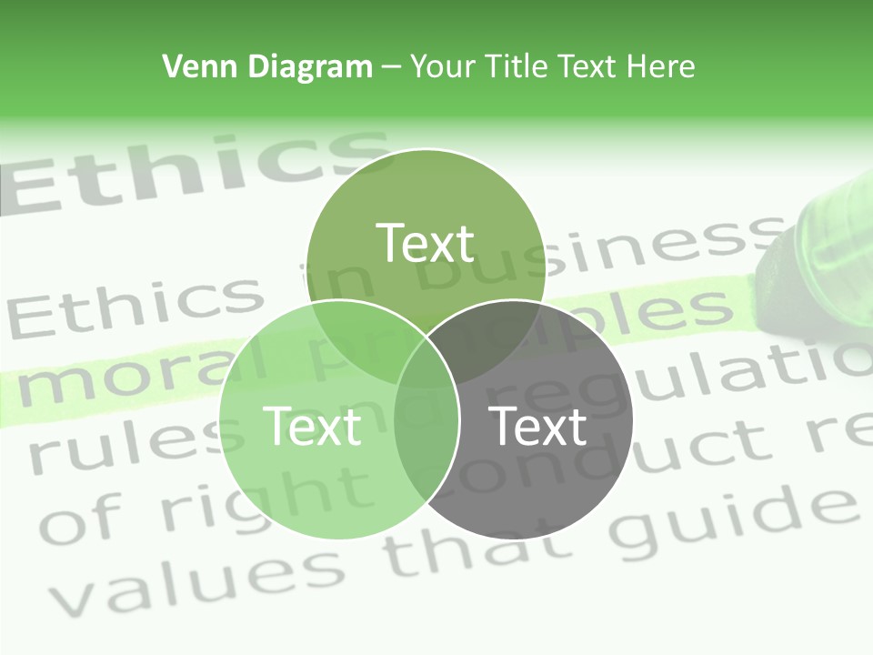 Moral Honesty Rightful PowerPoint Template