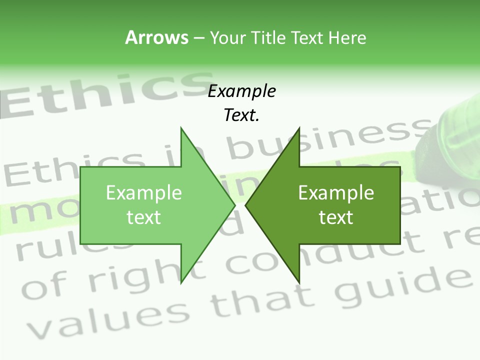 Moral Honesty Rightful PowerPoint Template