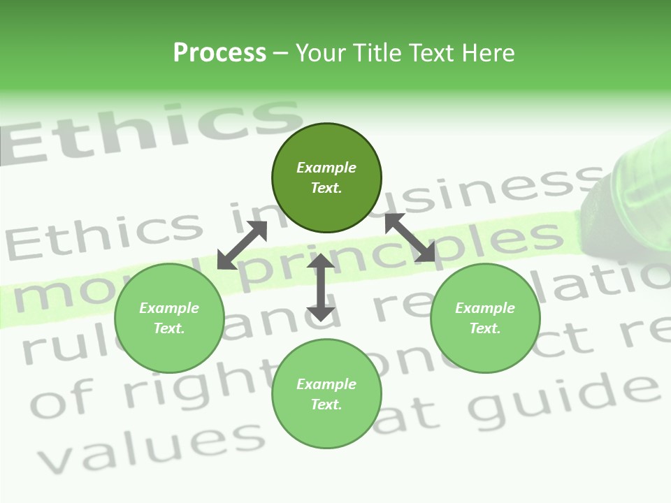 Moral Honesty Rightful PowerPoint Template