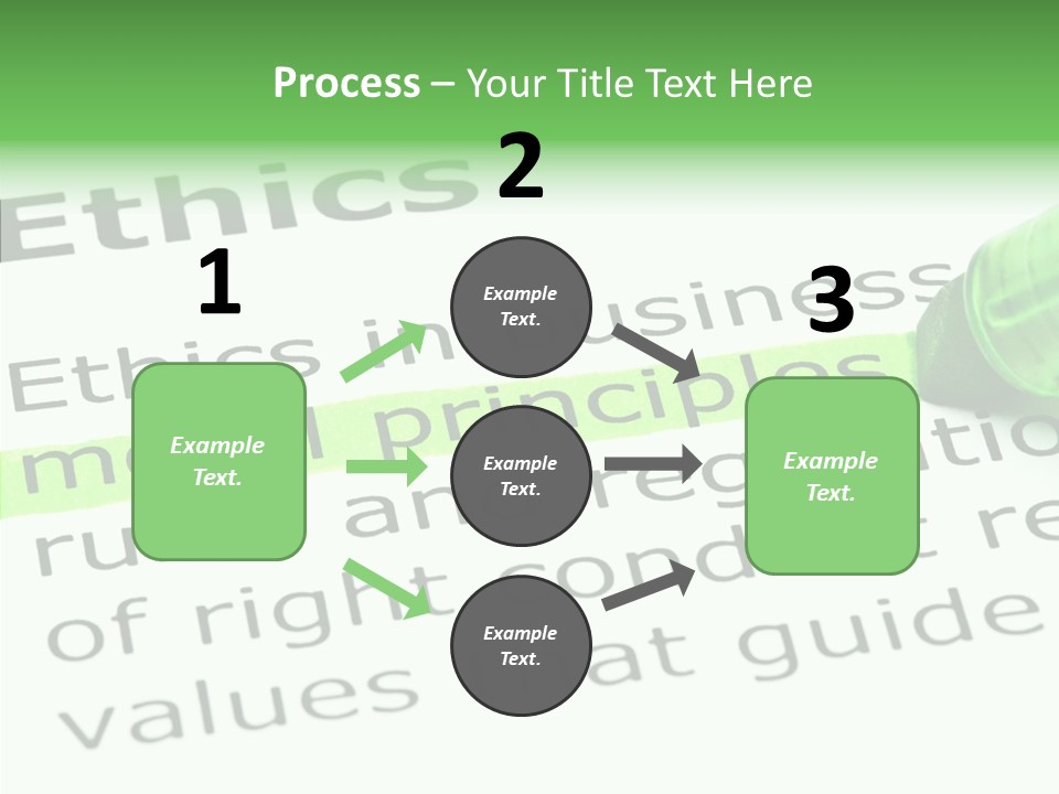 Moral Honesty Rightful PowerPoint Template