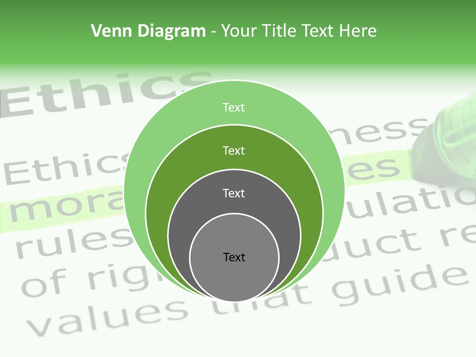 Moral Honesty Rightful PowerPoint Template