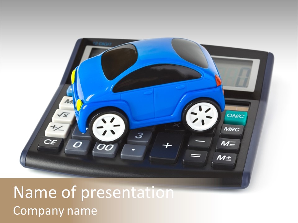 Isolated Buy Symbol PowerPoint Template