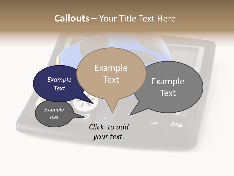 Isolated Buy Symbol PowerPoint Template