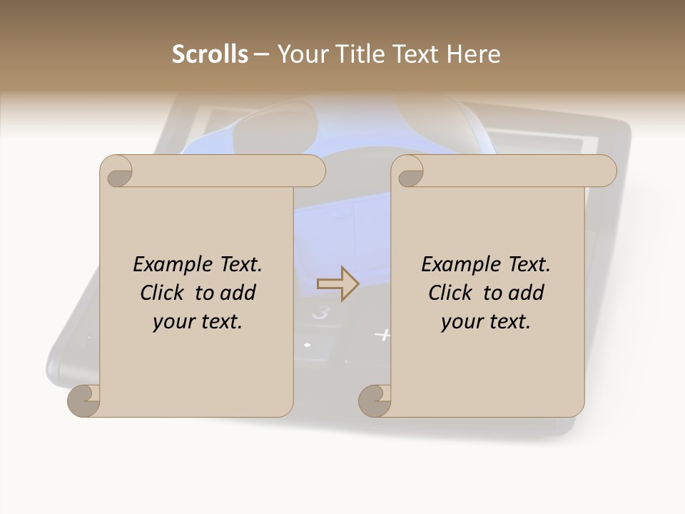 Isolated Buy Symbol PowerPoint Template