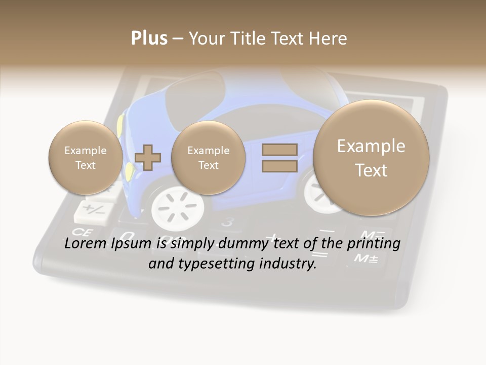 Isolated Buy Symbol PowerPoint Template