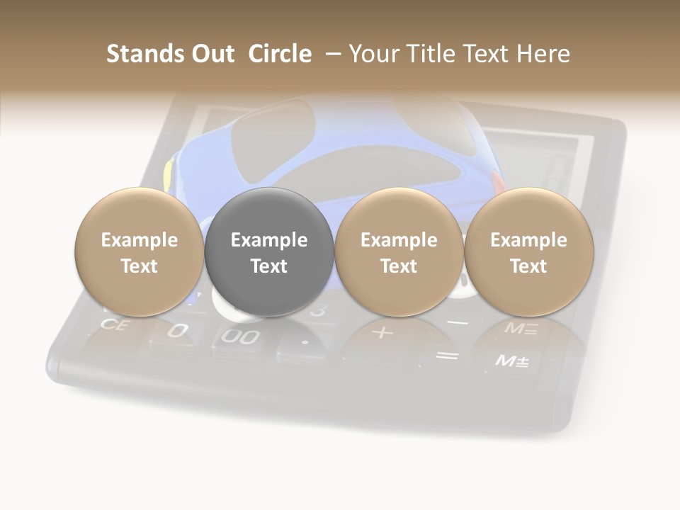 Isolated Buy Symbol PowerPoint Template