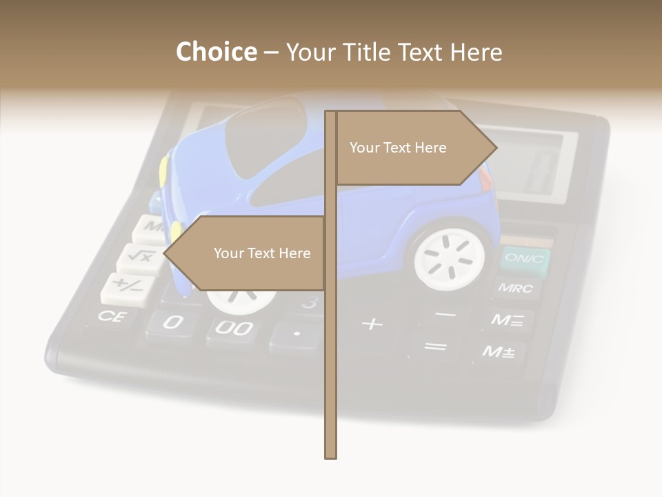 Isolated Buy Symbol PowerPoint Template