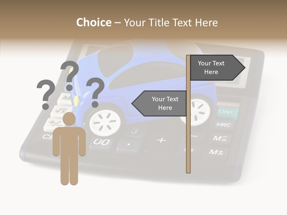 Isolated Buy Symbol PowerPoint Template