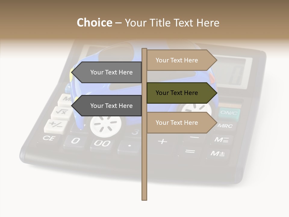 Isolated Buy Symbol PowerPoint Template