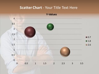 Man Caucasian One PowerPoint Template