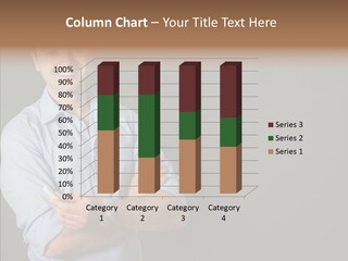 Man Caucasian One PowerPoint Template