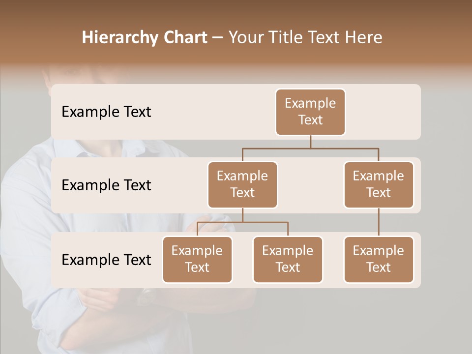 Man Caucasian One PowerPoint Template