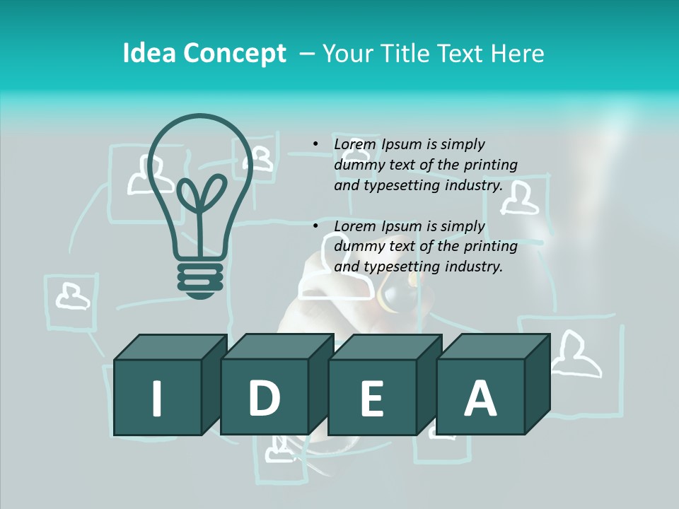 Idea Global Group PowerPoint Template