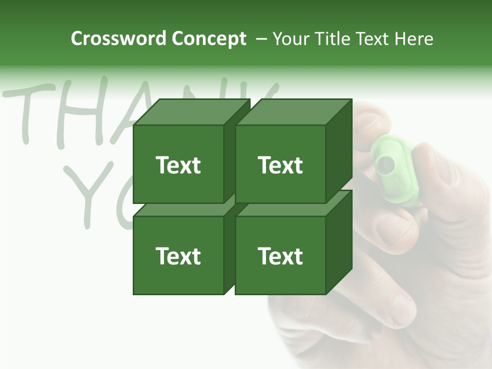 Hold Presentation Grateful PowerPoint Template