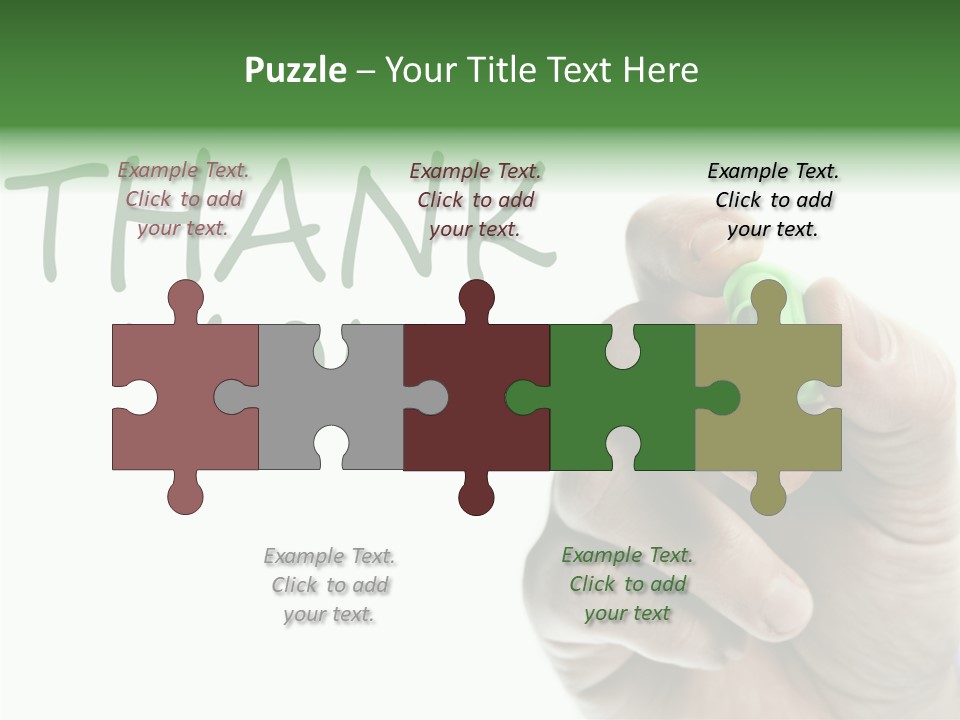 Hold Presentation Grateful PowerPoint Template