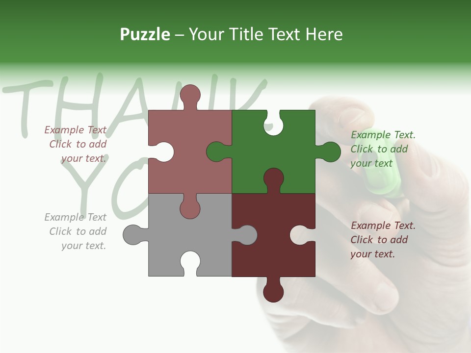 Hold Presentation Grateful PowerPoint Template