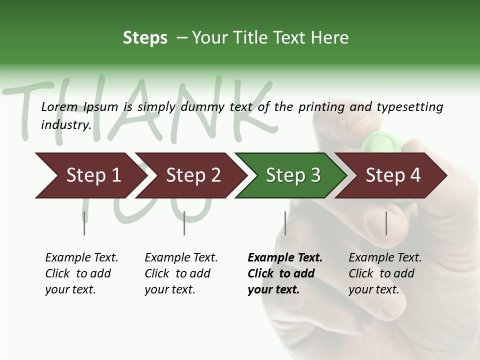 Hold Presentation Grateful PowerPoint Template